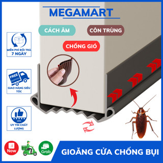 Ron ZICZAC Chặn Khe Cửa thế hệ mới , ngăn côn trùng, bụi bẩn, giữ nhiệt điều hòa - MEGAMART
