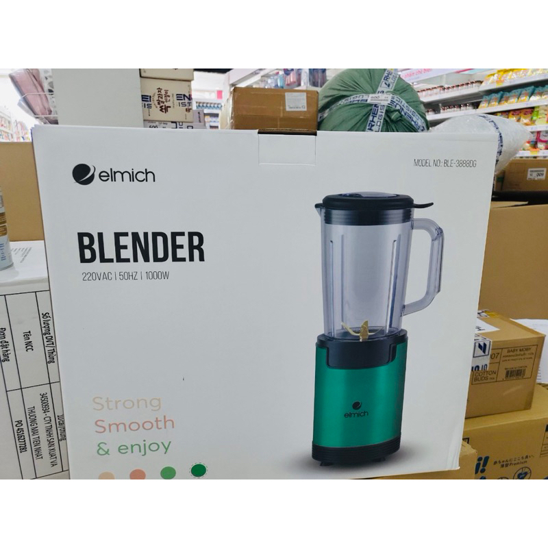 MÁY XAY SINH TỐ ELMICH BLE 3888DG