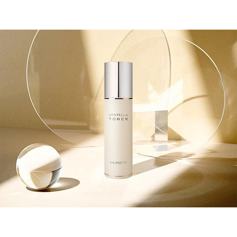 Nước Hoa Hồng Căng Mịn Sáng Da Dr.Pepti+ Centella Toner 180ml