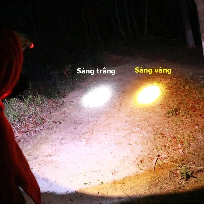 Đèn pin siêu sáng-Đèn đội đầu SF-K15 -Pin 18650