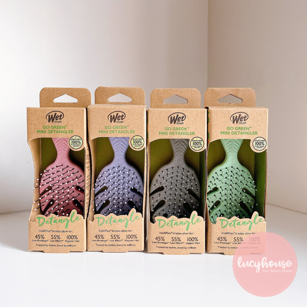 MINI - Lược gỡ rối Wet Brush Go Green Detangler thân thiện môi trường