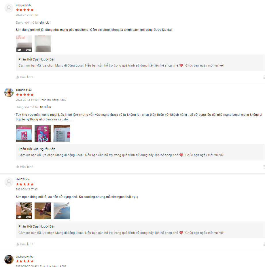 SIM LOCAL 12A68S - Data 4G Không Giới Hạn – 12 Tháng Tặng Thêm 2 Tháng