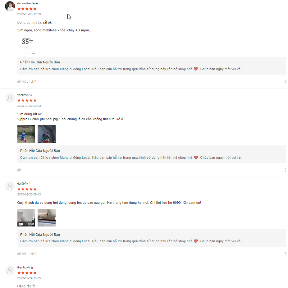 SIM LOCAL 12A68S - Data 4G Không Giới Hạn – 12 Tháng Tặng Thêm 2 Tháng