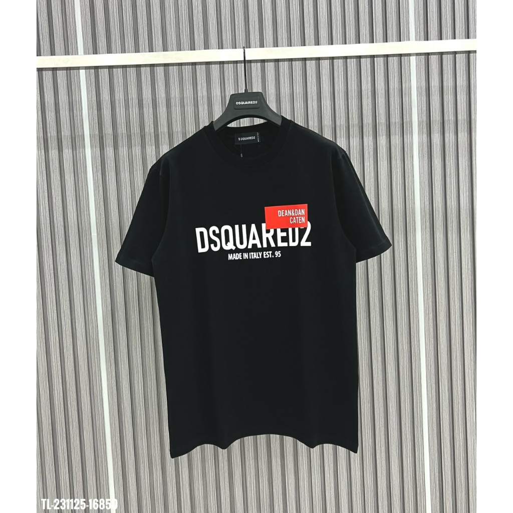 Áo Thun Nam ĐSQ In Họa Tiết Ô Vuông Đỏ 95 Sắc Nét Chất Liệu Cotton Co Dãn