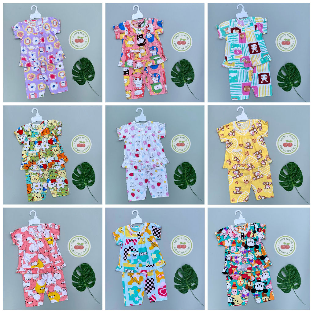 Bộ tole lanh ÁO TAY NGẮN QUẦN DÀI bé gái