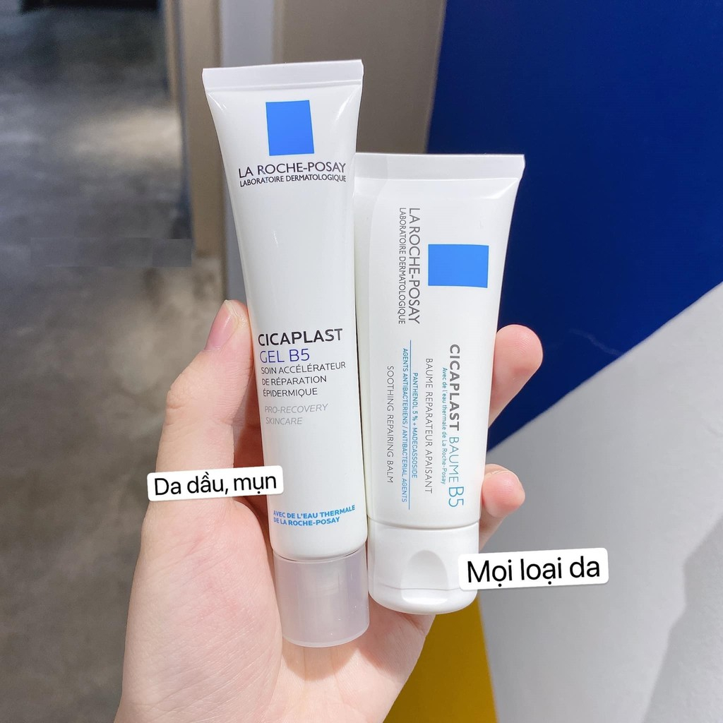 Kem dưỡng ẩm B5 La Roche Posay, phục hồi tái tạo cho da dầu mụn da khô da nhạy cảm chính hãng | BigBuy360 - bigbuy360.vn