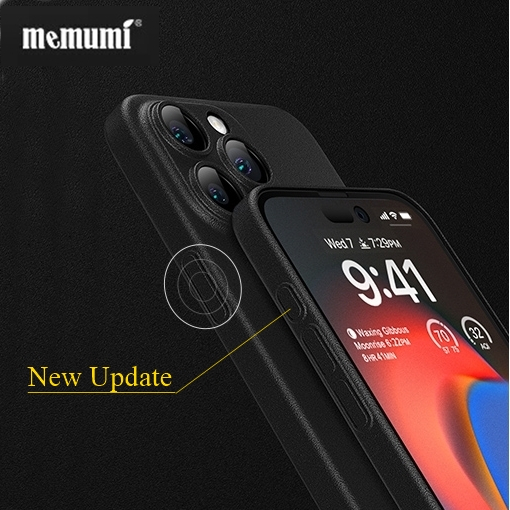 Ốp lưng nhám Siêu mỏng 0.3mm MEMUMI Slim Case cho IPhone 15 Pro Max , 15 Plus , 14 Pro Max  Bảo vệ camera