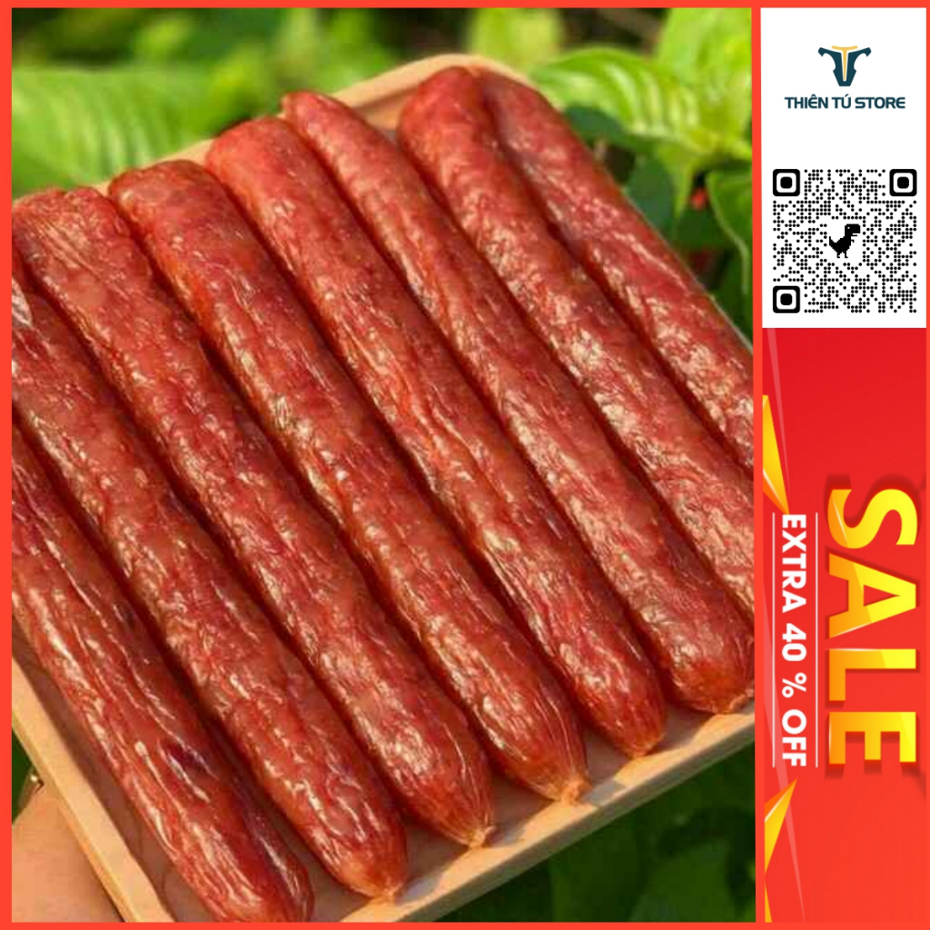 lạp xưởng khô 1kg heo nạt 70% ,vệ sinh an toàn ,thơm ngon khi chế biến nhiều món thiên tú store