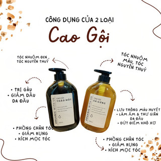 CAO GỘI THẢO MỘC ORGANIC [KHÔNG SILICONE]