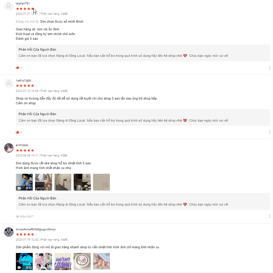 SIM LOCAL 12A89E - Data 4G Không Giới Hạn – 12 Tháng Tặng Thêm 2 Tháng