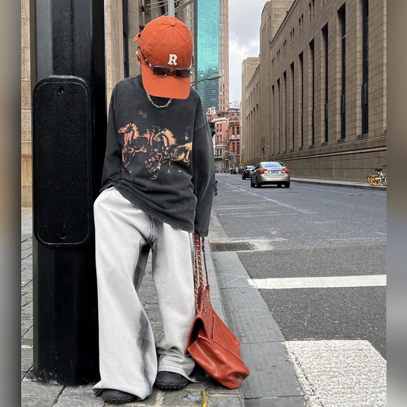 Áo thun dài tay bé trai ngựa phi A392 size 100-160, quần áo trẻ em thu đông cao cấp