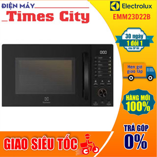 Lò vi sóng electrolux emm23d22b 23 lít
