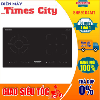 Bếp điện từ đôi 1 từ + 1 hồng ngoại SUNHOUSE SHB9104MT