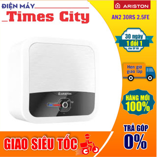 Bình nóng lạnh ariston 30 lít bình vuông an2 30rs 2.5fe