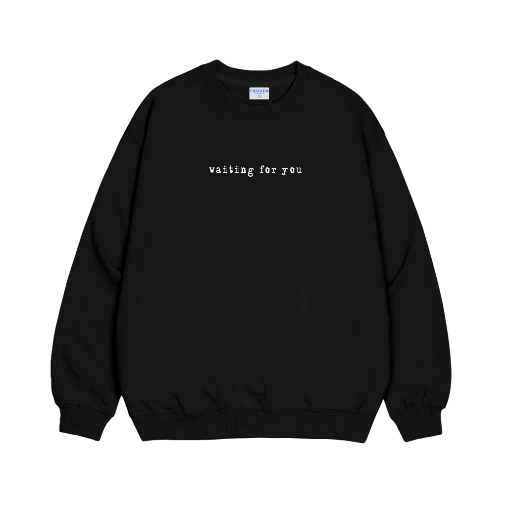 Áo Sweater Frozen Waiting For you Nỉ Chân Cua lót lông Cotton 100% Unisex Local Brand