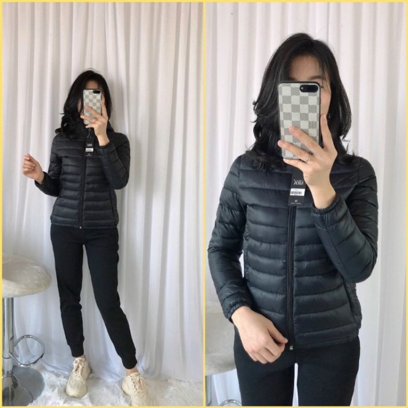 ao phao siêu nhẹ ,kháng nước, cực ấm, cực đẹp, mũ áo có thể tháo rời