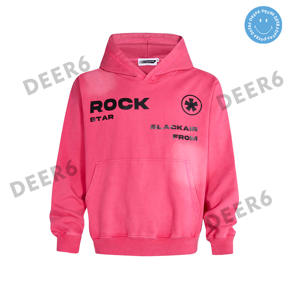 Áo hoodie Made Extreme W202324 nam nữ màu đen, hồng