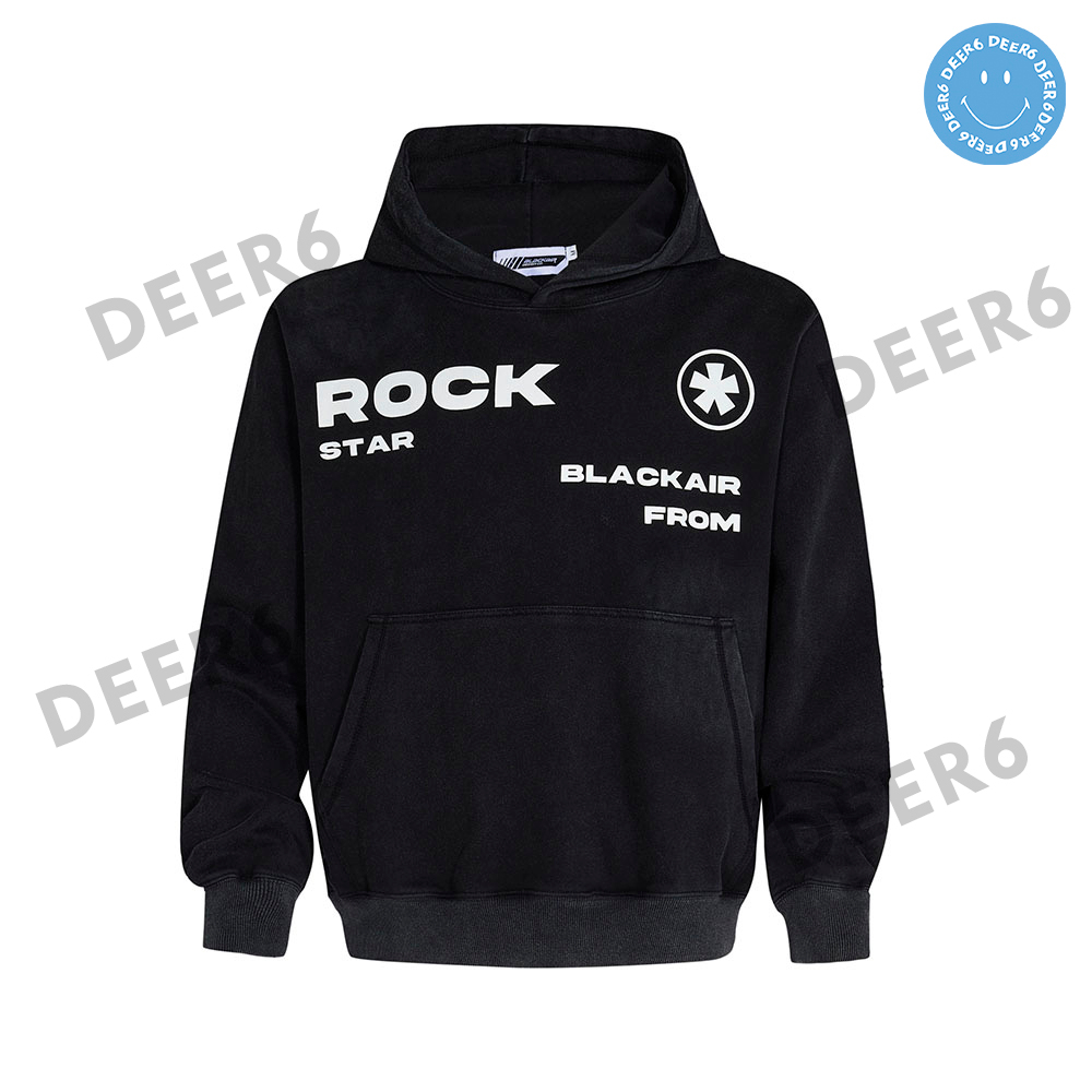 Áo hoodie Made Extreme W202324 nam nữ màu đen, hồng