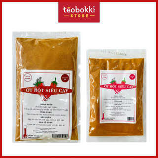 Ớt bột Ninh Thuận siêu cay vảy/mịn