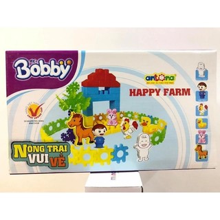 Bộ đồ chơi xếp hình nông trại Bobby