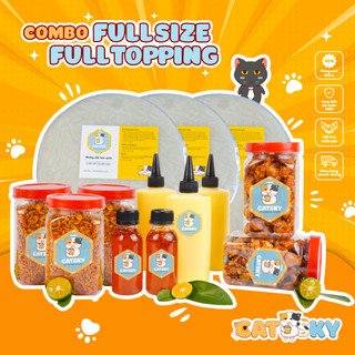 Bánh tráng phơi sương catsky đồ ăn vặt