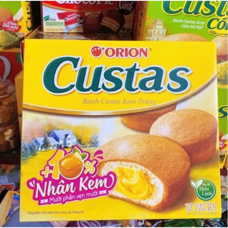 Hộp bánh custas orion 12pack