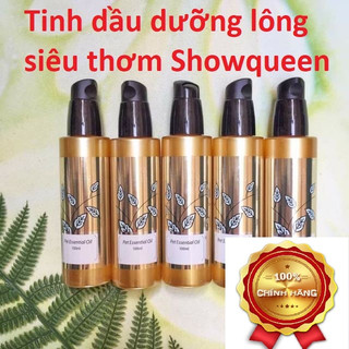 Tinh dầu dưỡng lông siêu thơm bóng mượt cho chó mèo ShowQueen 100ml - thơm như đi spa
