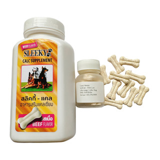 Viên bổ sung canxi cho chó mèo, kẹo canxi cho chó mèo, viên canxi cho chó sleeky thái