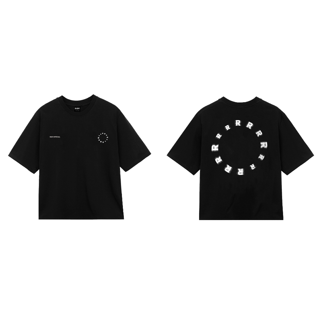 Áo Thun Basic RVB R-Circle T-Shirt BLACK