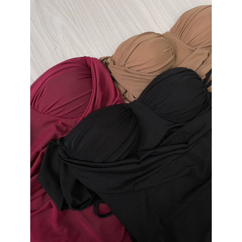 Nancy sheer Dress ✅