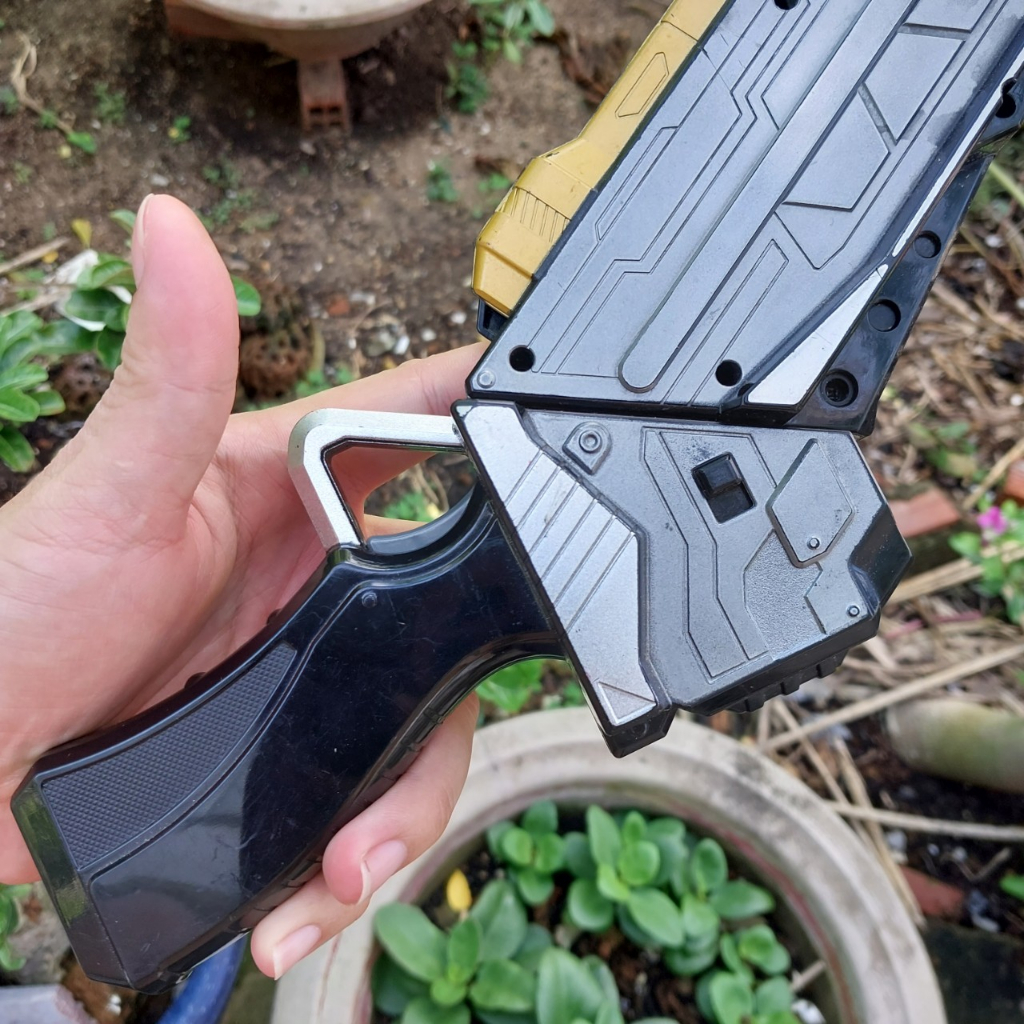 Thanh 2 trong 1 Kaiten Juuken ToQBlaster Ressha Sentai ToQger 35 Cm Siêu nhân tàu lửa 2nd 2151 1-1