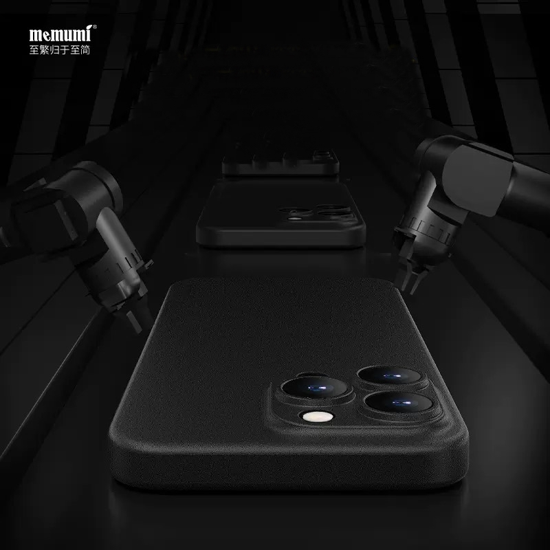 MEMUMI Slim Case - Ốp lưng nhám Siêu mỏng 0.3mm cho IPhone 15 Pro Max , 15 Plus , 14 Pro Max  Bảo vệ camera