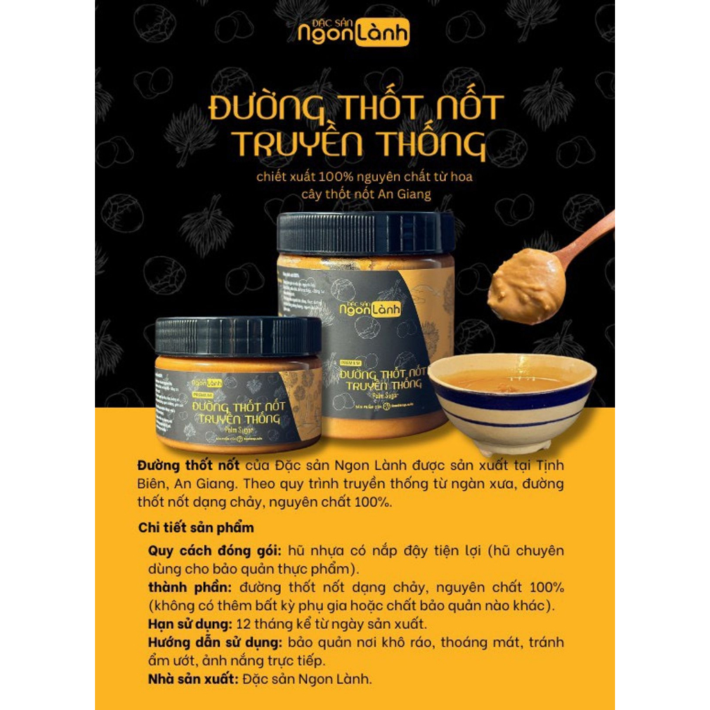 Đường Thốt Nốt Truyền Thống An Giang -