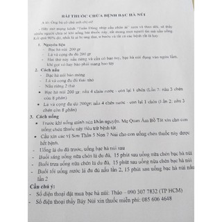 Củ Bạc Hà Núi