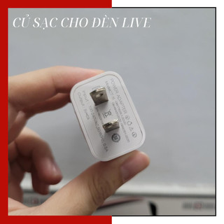 Củ sạc 2a 5v cho đèn livestream