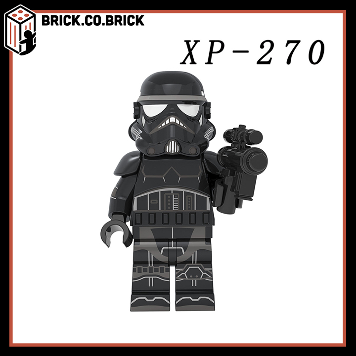 Binh Lính Star War Chiến Tranh Giữa Các Vì Sao mô hình nhân vật ngoài không Gian Han Solo Darth Vader Rey Obi Wan STT-28