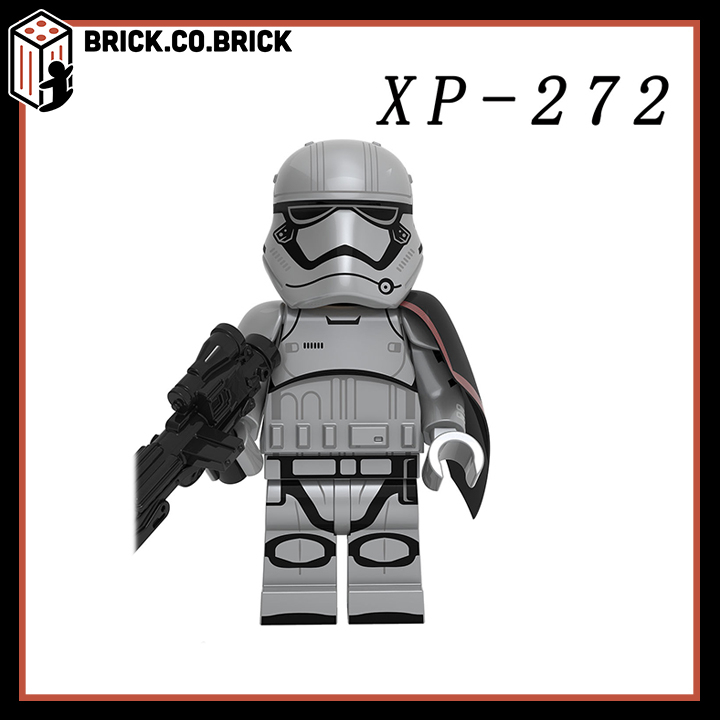 Binh Lính Star War Chiến Tranh Giữa Các Vì Sao mô hình nhân vật ngoài không Gian Han Solo Darth Vader Rey Obi Wan STT-28