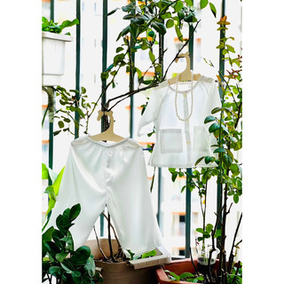 Bộ bà ba vải phi dành cho bé 7kg-30kg
