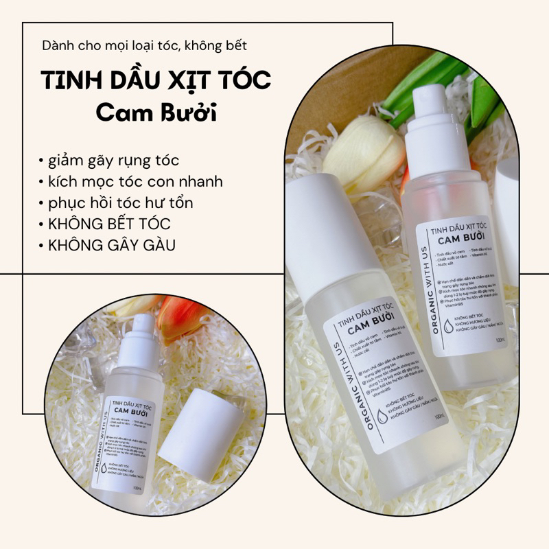 TINH DẦU XỊT KÍCH MỌC TÓC CAM BƯỞI OWU