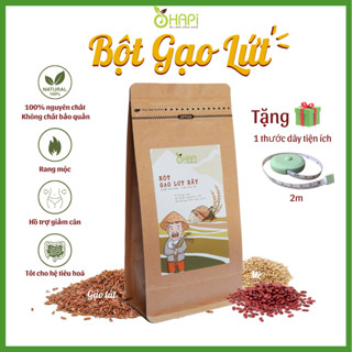  Bột gạo lứt OHAPI Bột gạo lức giảm cân lợi sữa giảm mỡ bụng làm bột ăn dặm cho bé 
