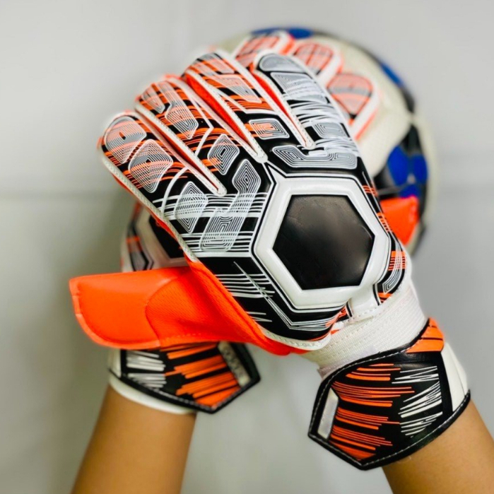 Găng tay thủ môn, bao tay bắt bóng trẻ em người lớn có xương trợ ngón New CHỌN MÀU