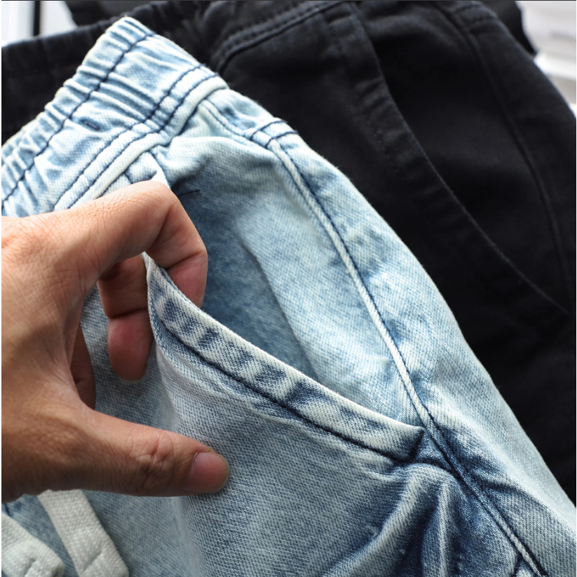 Quần Short Jeans ICONDENIM Lưng Thun Co Giãn Thoải Mái - QSID0069