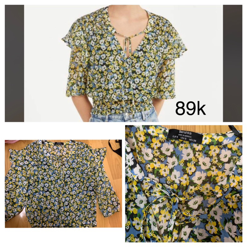 Áo kiểu/crop top auth các hãng