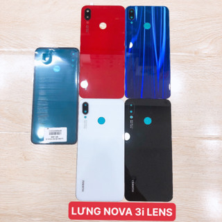 Lưng sau huawei nova 3i - nắp lưng huawei nova 3i - lưng kính huawei nova 3i
