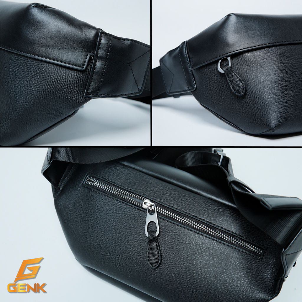 Túi Đeo Chéo / Túi Bao Tử Da Nam Thương Hiệu Genk - GT04
