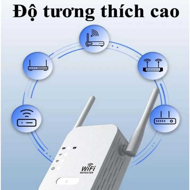 Kích sóng Wifi 4 râu tốc độ cao 450Mbs. Mở rộng vùng phủ sóng, cải thiện tốc độ mạng Wifi, Có cả phát Wifi từ dây Lan | BigBuy360 - bigbuy360.vn