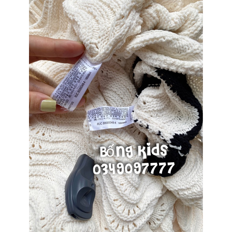 Áo Len Nữ Gân Sóng CHENILLE ZA