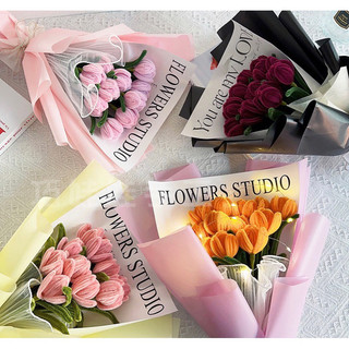 Bó hoa kẽm nhung tuylip ,quà tặng valentine,quà tặng 8/3 , 20/10 ý nghĩa