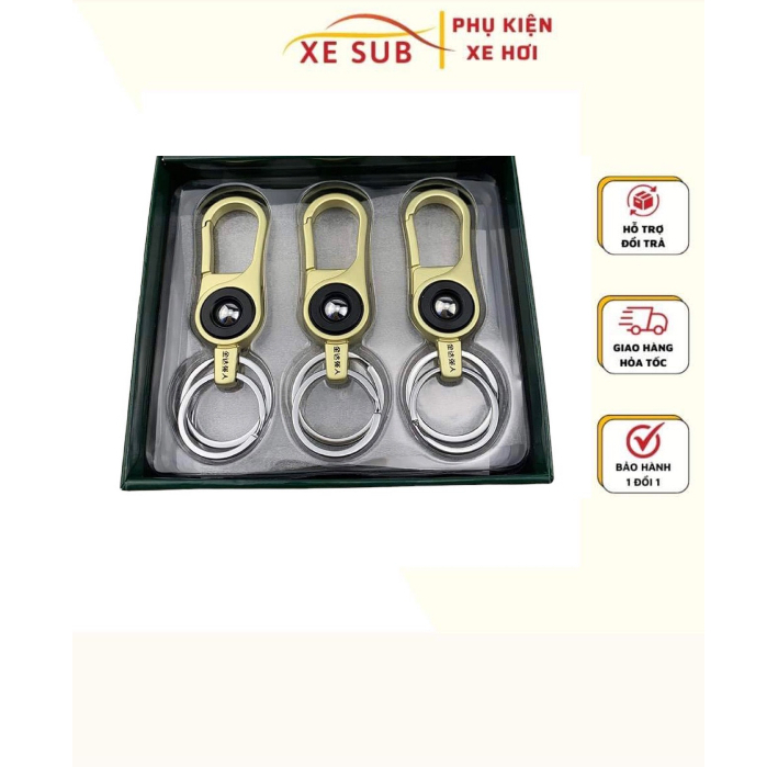 Móc khoá xe máy GOOD móc khoá xe ô tô có cài thắt lưng hợp kim cao câp không gỉ sét.