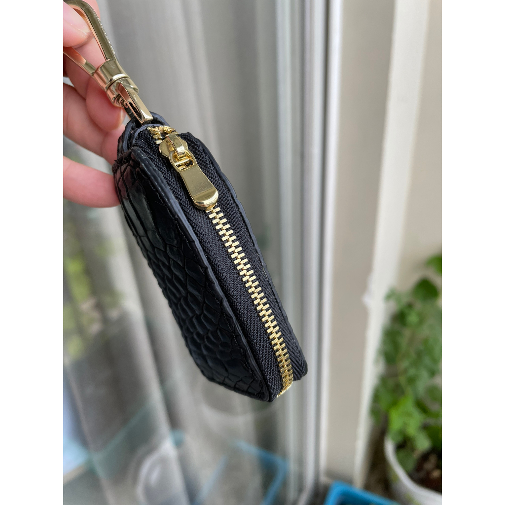 NEW Móc khóa da cá sấu Katespade